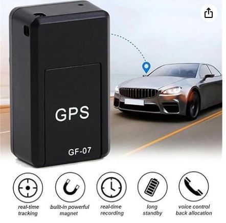 Portable GF-07 Magnetic GPS Tracker for Real-Time Tracking of Cars, Kids, Pets & Elders