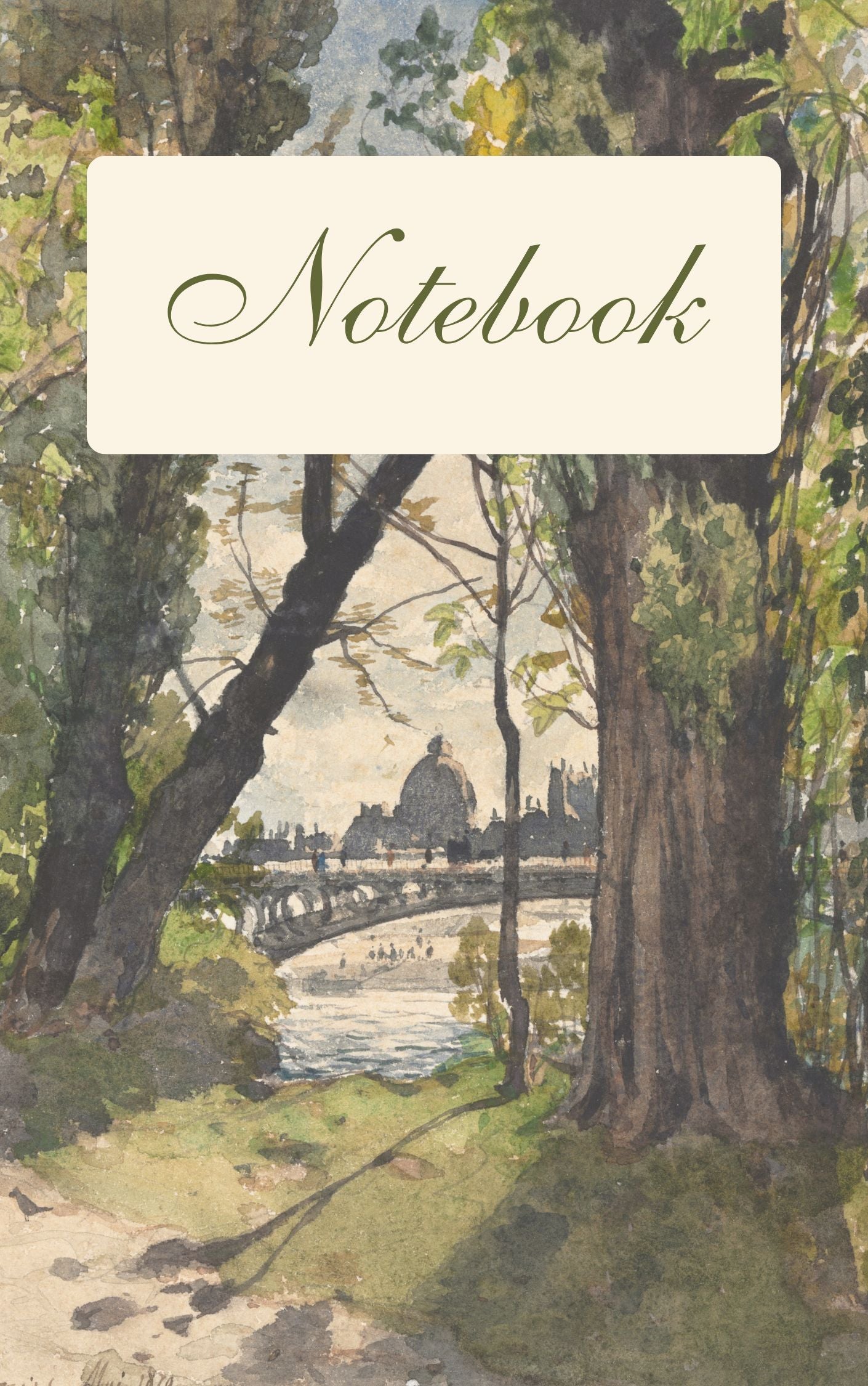 Explore Oasis - Customized Printed Notepad Unruled - 120 Pgs
