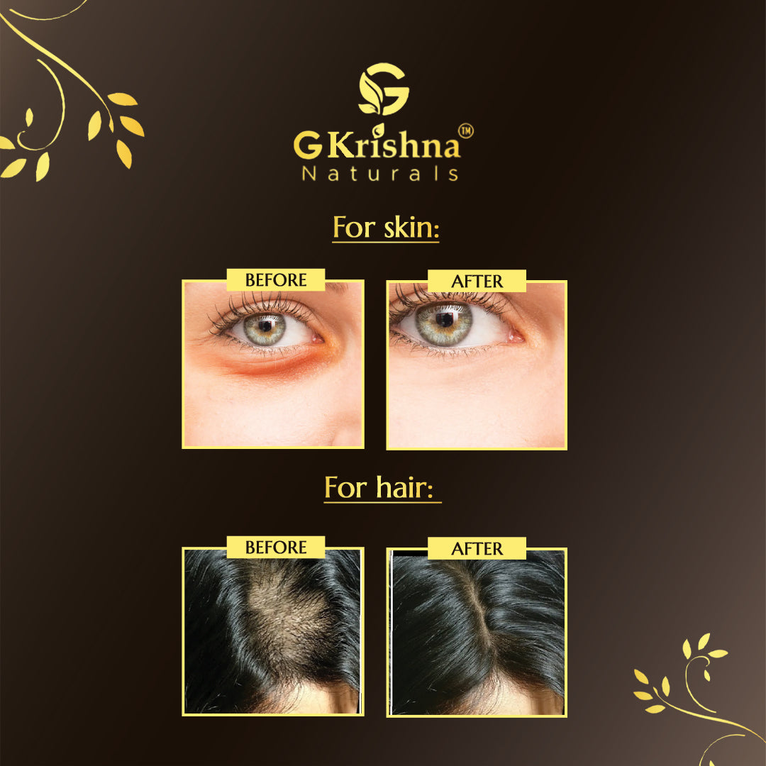 G Krishna Naturals Almond Oil For Hair & Skin