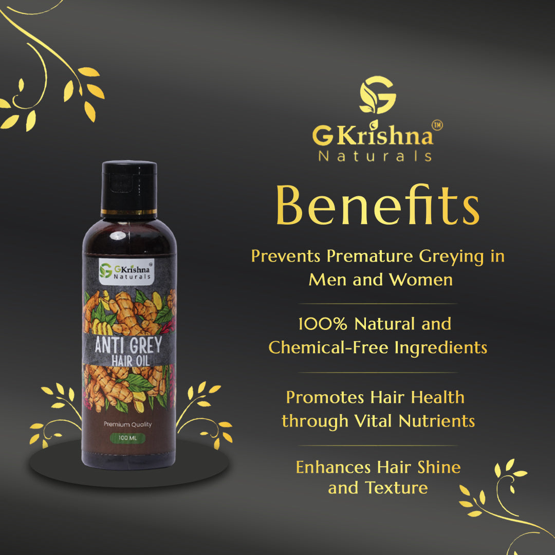 G Krishna Naturals Anti-Grey Hair Oil