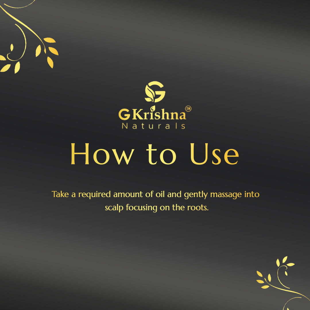 G Krishna Naturals Anti-Grey Hair Oil