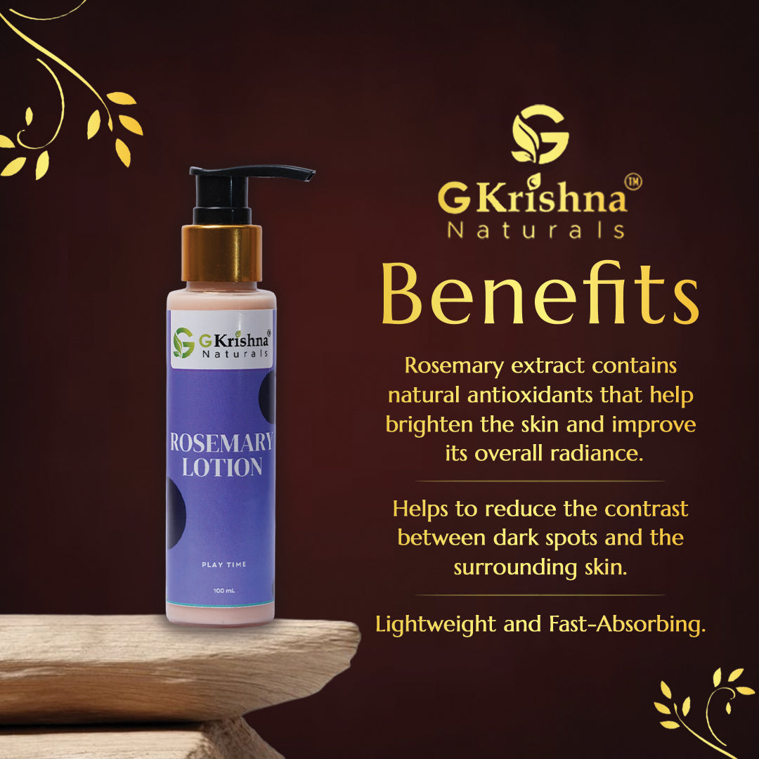 G Krishna Naturals Rosemary Lotion
