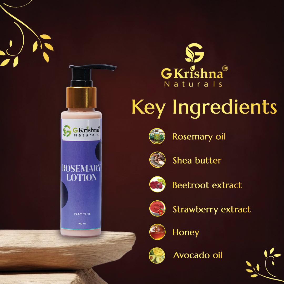 G Krishna Naturals Rosemary Lotion