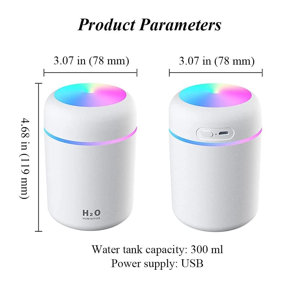 Mini USB Compact Air Humidifier (Assorted Colors)