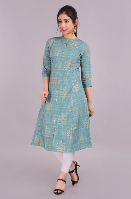 Fantastic Printed Cotton Blend Kurti