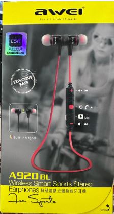 AWEI Wireless Smart Earphone Sports Stero