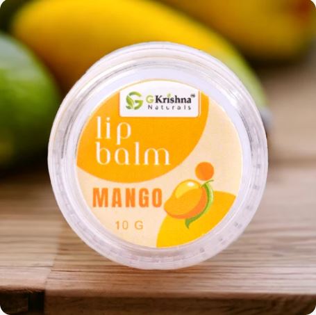 G Krishna Naturals Mango Lip Balm