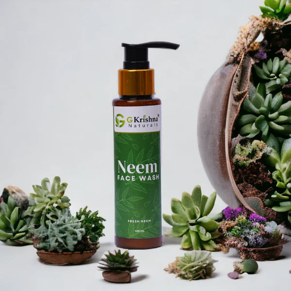 G Krishna Naturals Neem face Wash