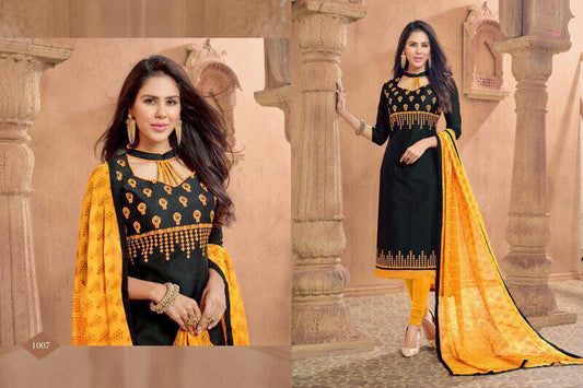 Chudidhar Embroidery Elegant Material - Decorate your WardRobe