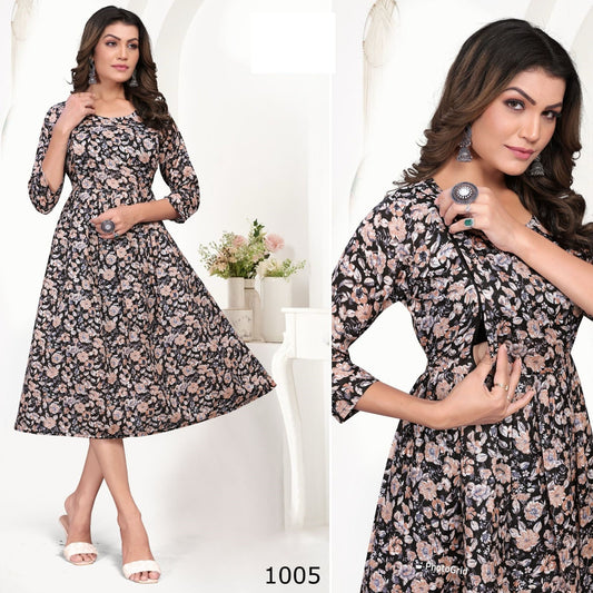 Designer Summer kurtis collection | Feeding Kurti | Maternity Period