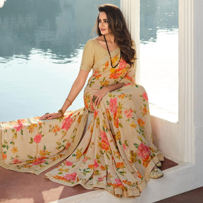 GEORGETTE SAREE