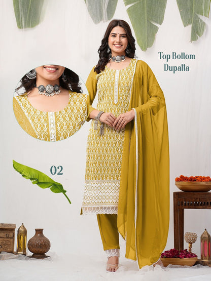 Kurti pant Dupptta (3 PIECE CATALOGUE)