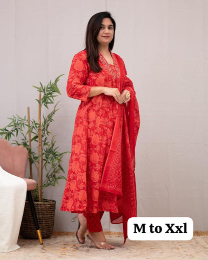 Trendy kurta pant & Duppata for all day comfort