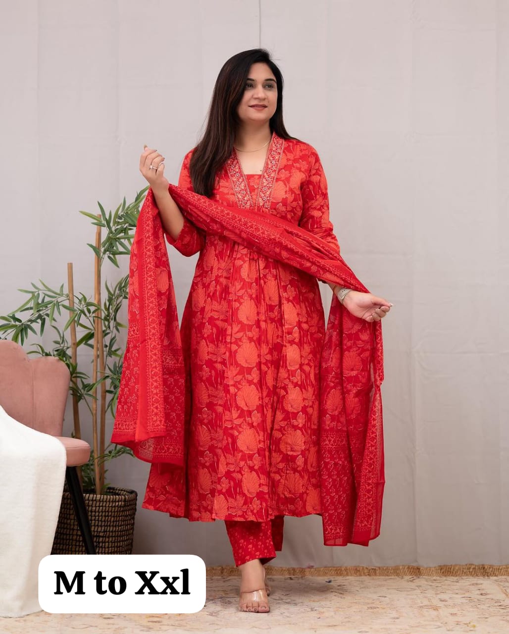 Trendy kurta pant & Duppata for all day comfort