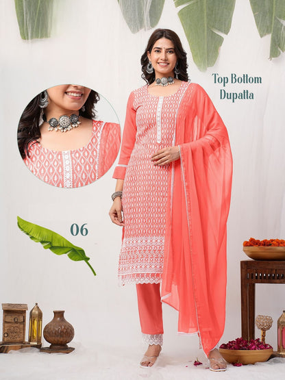 Kurti pant Dupptta (3 PIECE CATALOGUE)