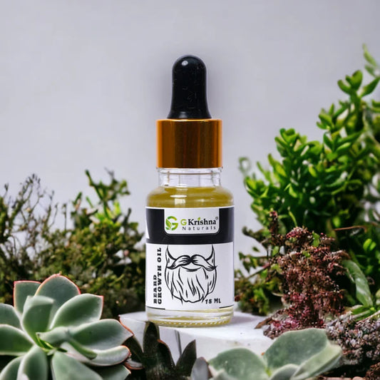 G Krishna Naturals Beard Growth Oil For Men