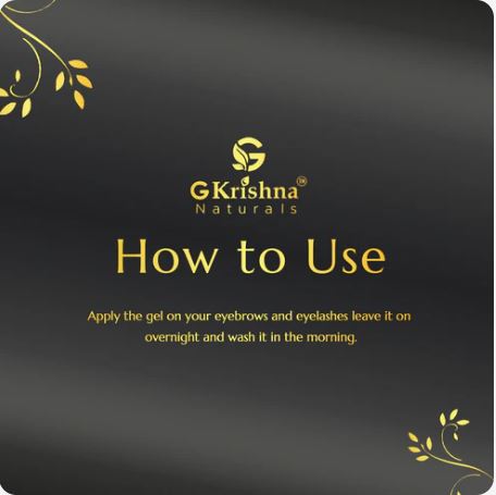 G Krishna Naturals Eyelash & Eyebrow Growth Serum