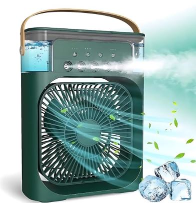 Portable MINI Air Conditioner Fan Personal Air Cooler Desk Cooling Fan